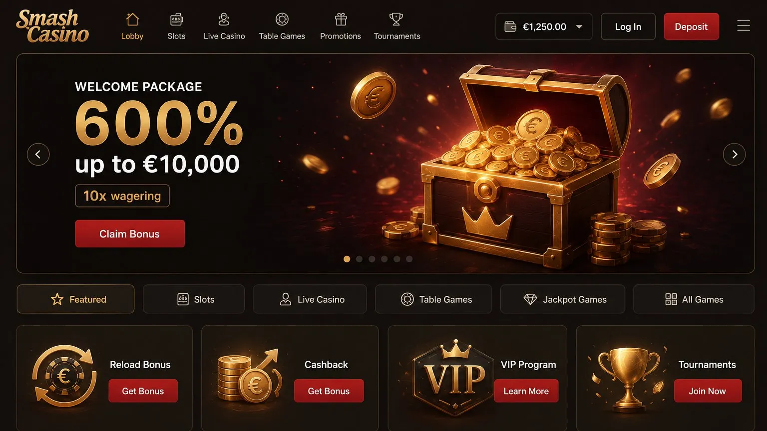 Smash Casino overview